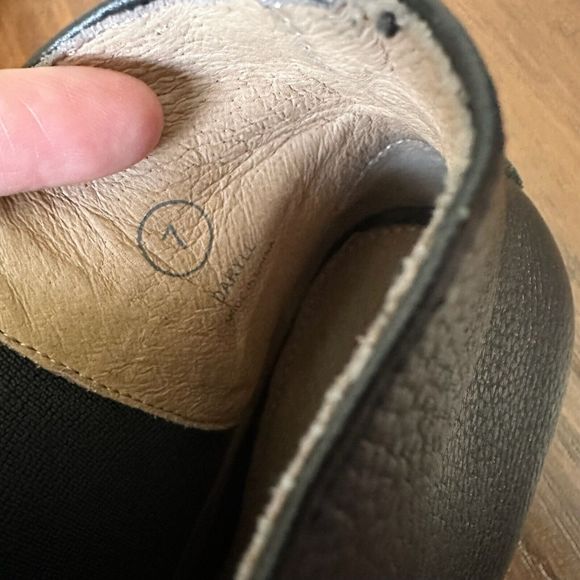 YOSI SAMRA Daryll Studded Ankle Boots Booties in Black Pebbled Leather - Picture 9 of 12